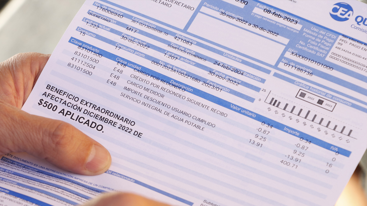 CEA impulsa digitalización de recibos de agua para reducir costos y