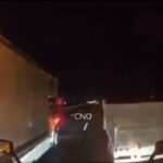 Trailero evade intento de asalto en la México–Querétaro; video se viraliza