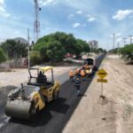 Rehabilita CEI la Carretera Estatal 127 acceso a Santillán en Tequisquiapan