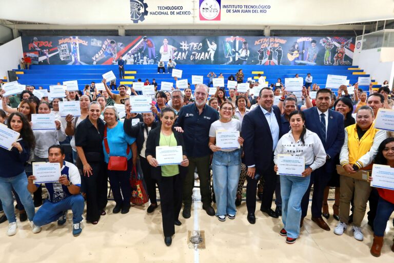 SEDESU impulsa a 850 familias de San Juan del Río