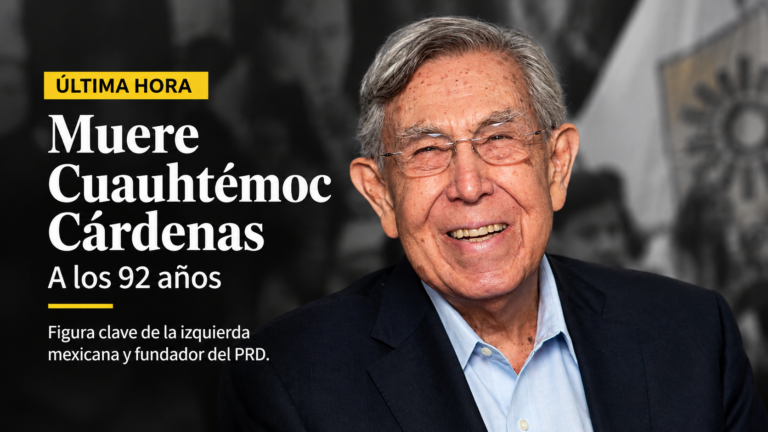 Muere Cuauhtémoc Cárdenas a los 92 años