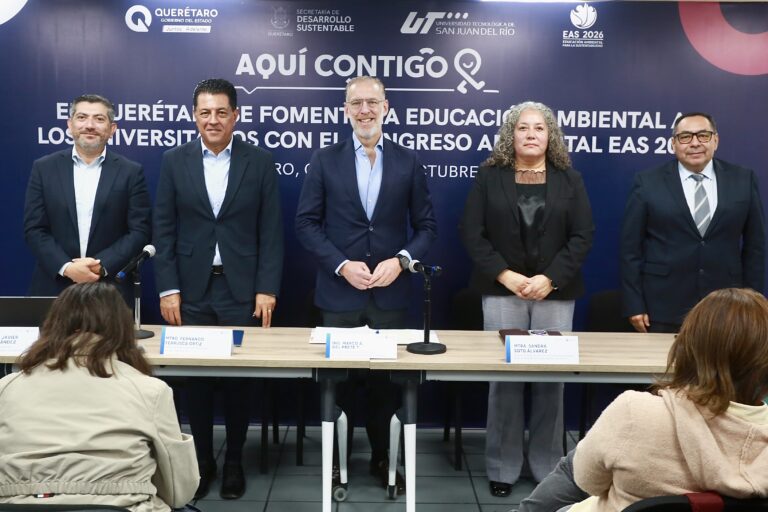 Presenta Marco Del Prete la edición 2026 del Congreso Educación Ambiental para la Sustentabilidad (EAS)