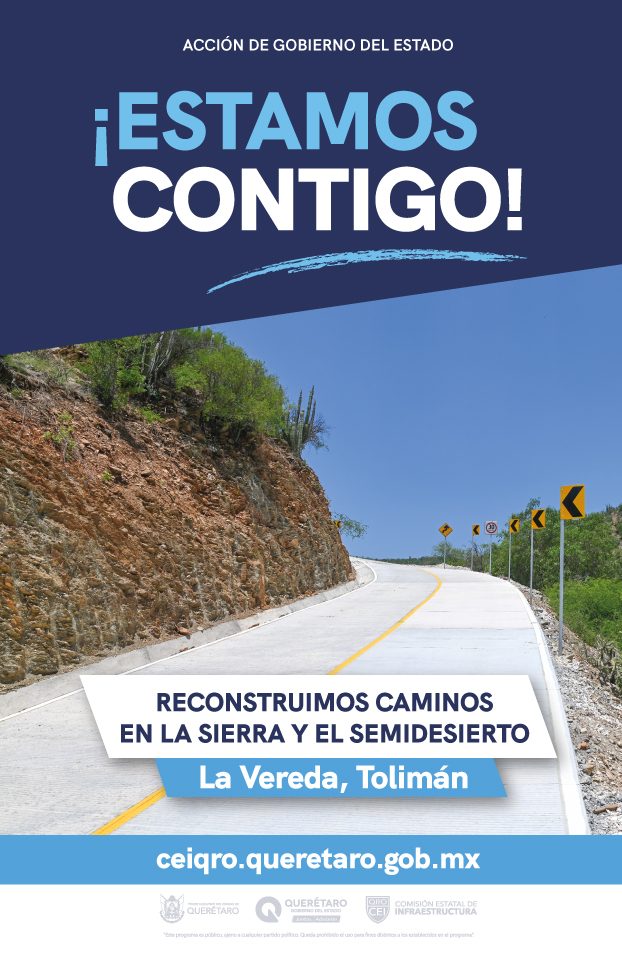 ENFOQUE QUERETARO_CEI_ESTAMOS CONTIGO_VEREDA CARRETERA_622X960